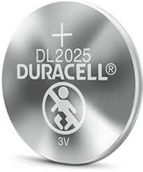 65.80214910 Duracell knoopcellen lithium dl2025 / cr2025